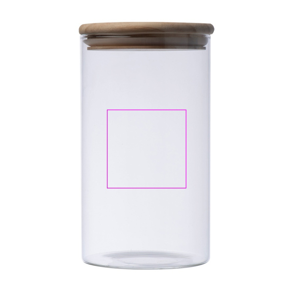 Food container 1000 ml JAMIE: Print area 1 · C1A