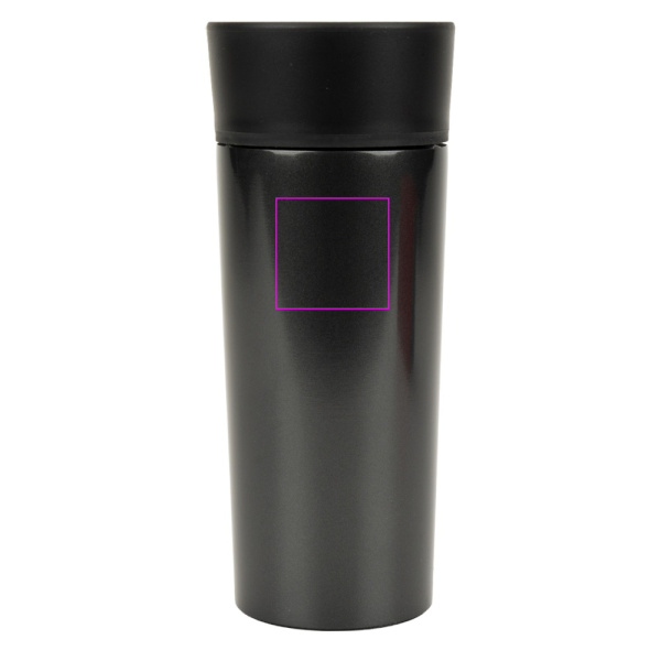 Thermobecher 300 ml ARANSOL Schwarzwolf: Print area 2 · L3