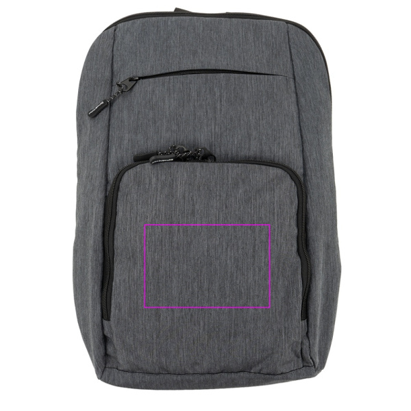 Backpack PELION Schwarzwolf: Print area 2 · DTF2