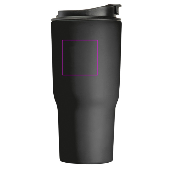 Termosmugg 550 ml tillverkad av återvunnet stål DANA: Print area 1 · L3
