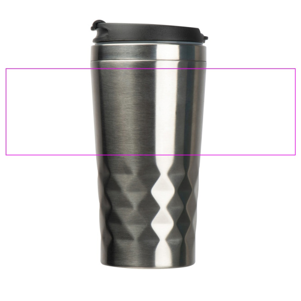 Termosmugg 400 ml ALFRED: Print area 4 · L4