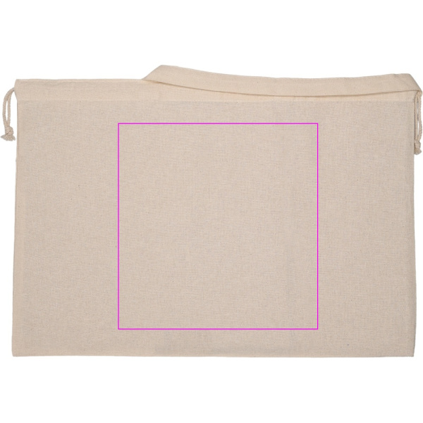 Tasche aus Bio-Baumwolle mit langen Henkeln, 180 g/m², DALE: Print area 2 · ST1