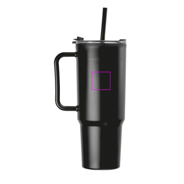 XXL kruus kõrrega 1200 ml TEODORA: Trükikoht 2 · T4