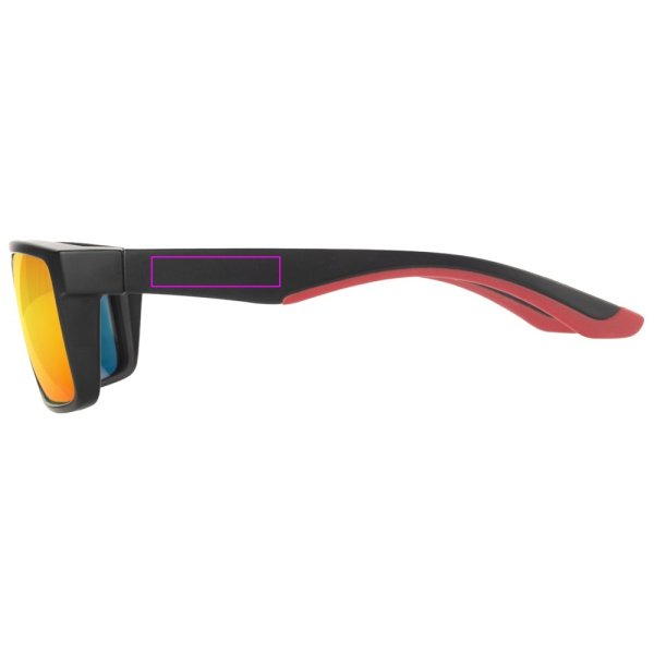 Sonnenbrille UV400 IRAVADI Schwarzwolf: Print area 1 · T3