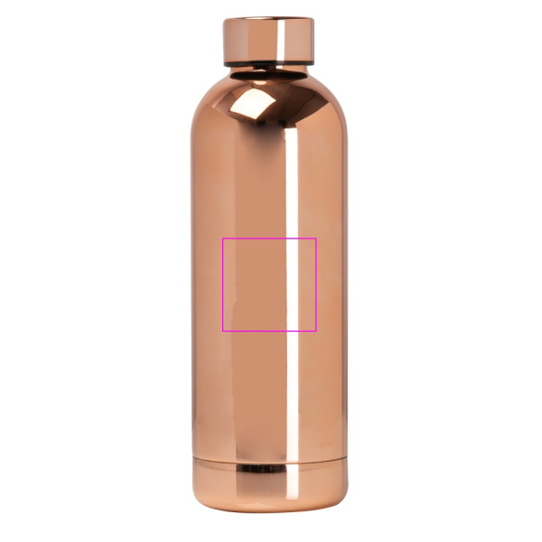 Thermal bottle 500 ml CrisMa SILVIA: Print area 1 · L3