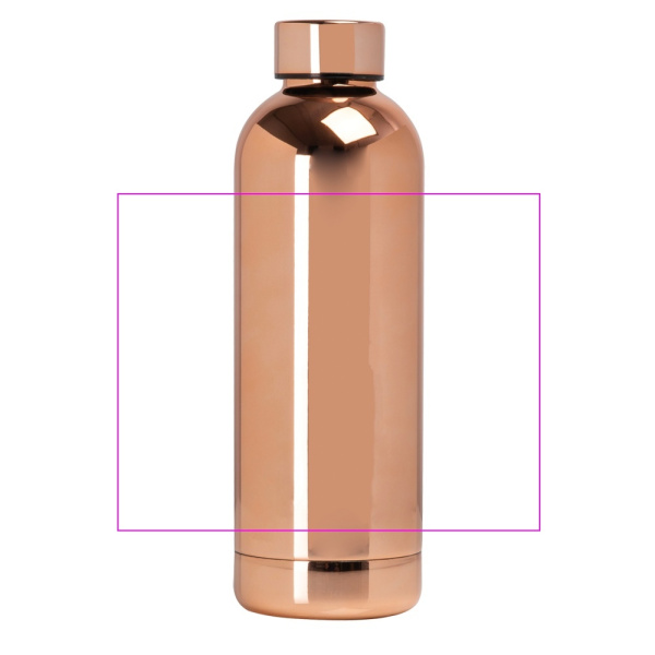 Thermal bottle 500 ml CrisMa SILVIA: Print area 3 · S2