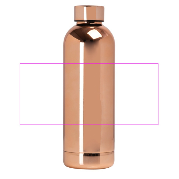 Thermal bottle 500 ml CrisMa SILVIA: Print area 4 · L4