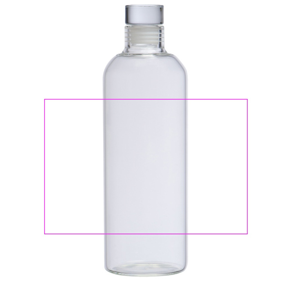 Stiklinis butelis 750 ml PORTER: Print area 1 · S2