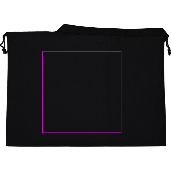 Orgaanilisest puuvillast kott pikkade sangadega 180 g/m² VIOLETA: Trükikoht 2 · ST2