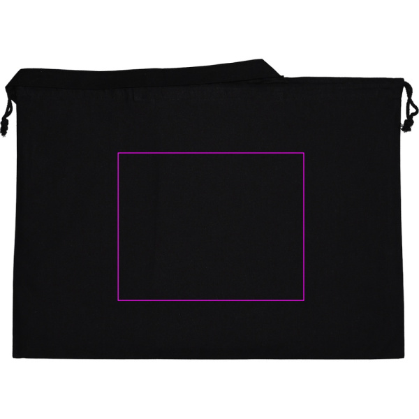 Orgaanilisest puuvillast kott pikkade sangadega 180 g/m² VIOLETA: Trükikoht 3 · DTF3