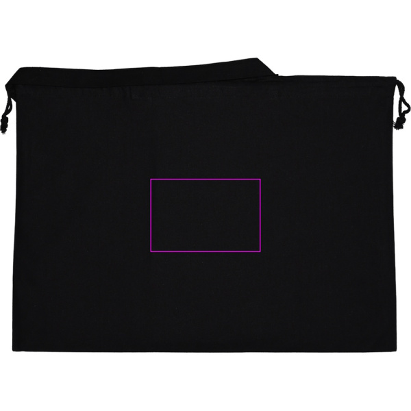 Orgaanilisest puuvillast kott pikkade sangadega 180 g/m² VIOLETA: Trükikoht 5 · DTF2