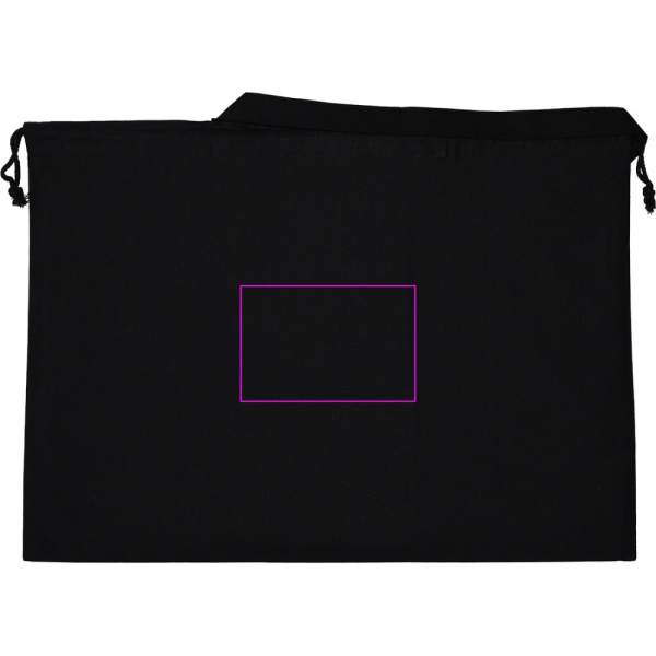 Orgaanilisest puuvillast kott pikkade sangadega 180 g/m² VIOLETA: Trükikoht 6 · DTF2