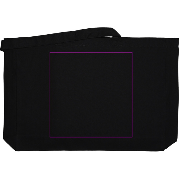Ekologisk bomullspåse med långa handtag 270 g/m2 MARCELLO: Print area 1 · ST2