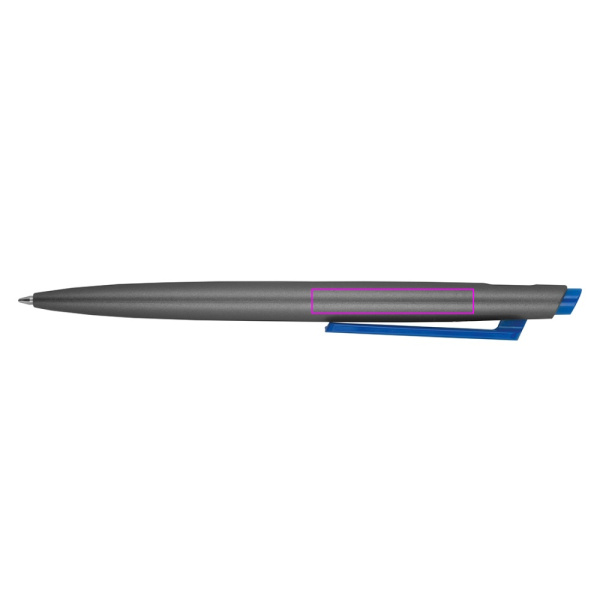 Pen made of recycled plastic CAMILA: Print area 2 · T1