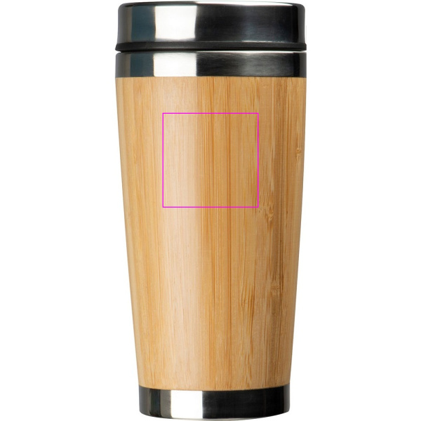 Set aus einem 360-ml-Thermosbecher und einer 450-ml-Thermosflasche HECTOR: Print area 3 · L3