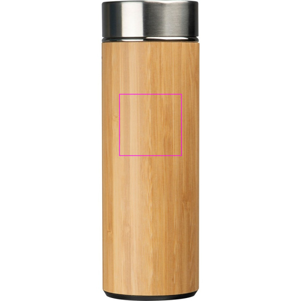Set aus einem 360-ml-Thermosbecher und einer 450-ml-Thermosflasche HECTOR: Print area 4 · L3