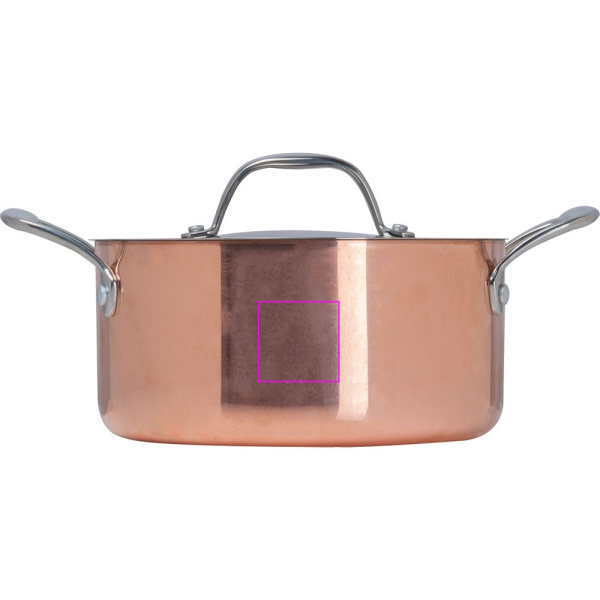 Induction pot CrisMa ⌀20,5 cm AGATA: Print area 1 · L3