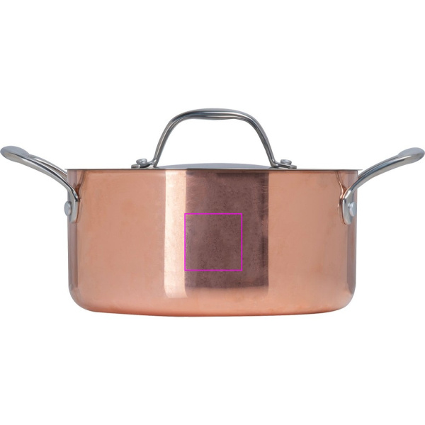 Induction pot CrisMa ⌀20,5 cm AGATA: Print area 2 · L3