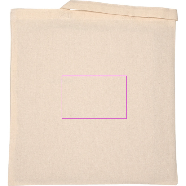 Baumwolltasche mit langen Henkeln, 180 g/m², GIULIA: Print area 8 · DTF2