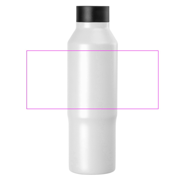 Thermosflasche 600 ml CrisMa aus recyceltem Stahl PENNY: Print area 5 · L4
