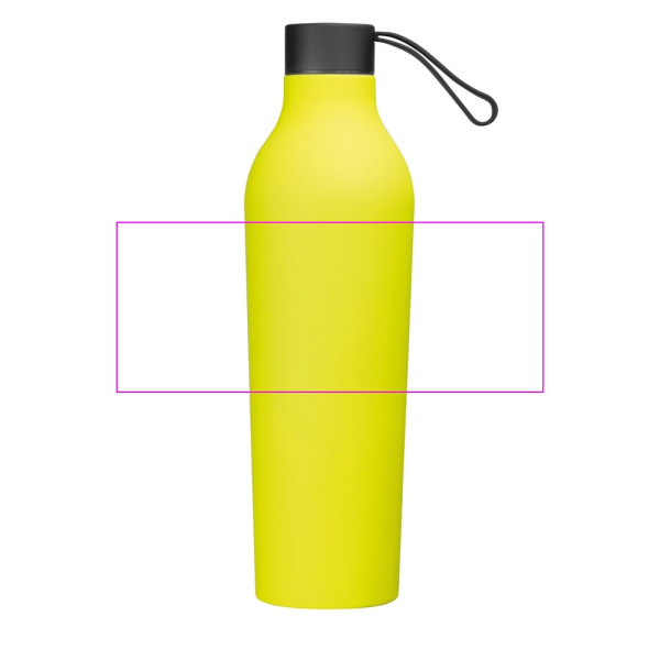 Steel thermal bottle soft touch 800 ml DENIS: Print area 3 · L4