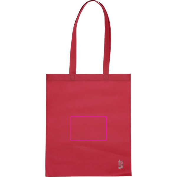 Non-woven bag 70 g/m2 ROLF: Print area 3 · DTF2