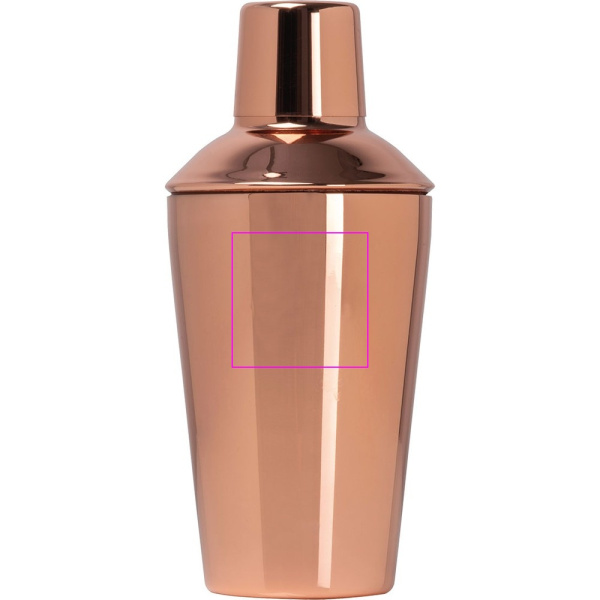 Cocktailshaker 500 ml CrisMa DIETMAR: Print area 1 · L3