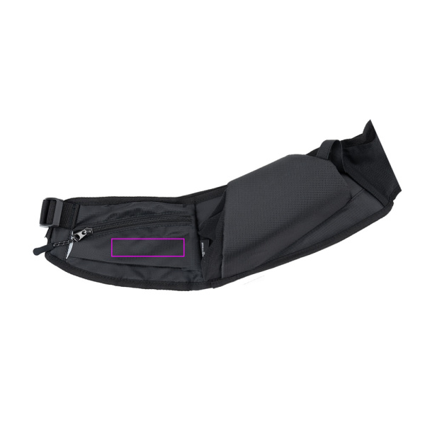 Sportgürteltasche MAFADI Schwarzwolf: Print area 1 · S2