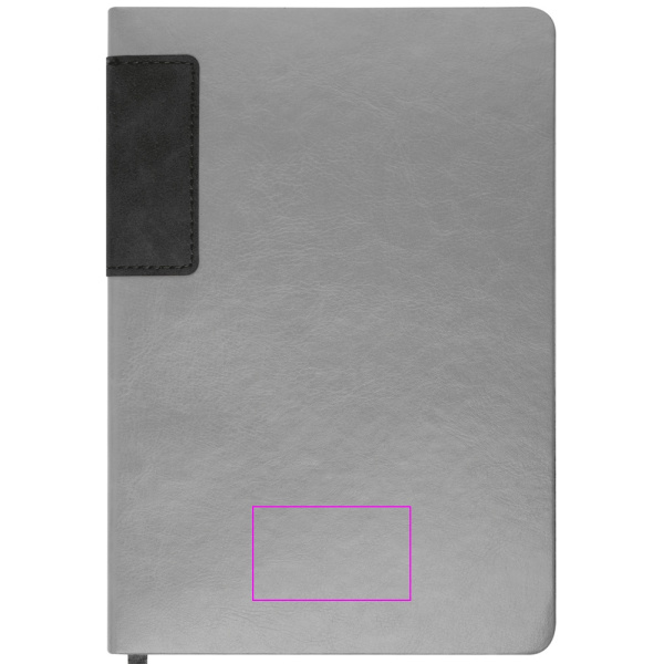 Lined notebook A5 EVAN: Print area 1 · T3