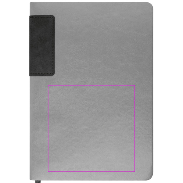 Lined notebook A5 EVAN: Print area 3 · DC2