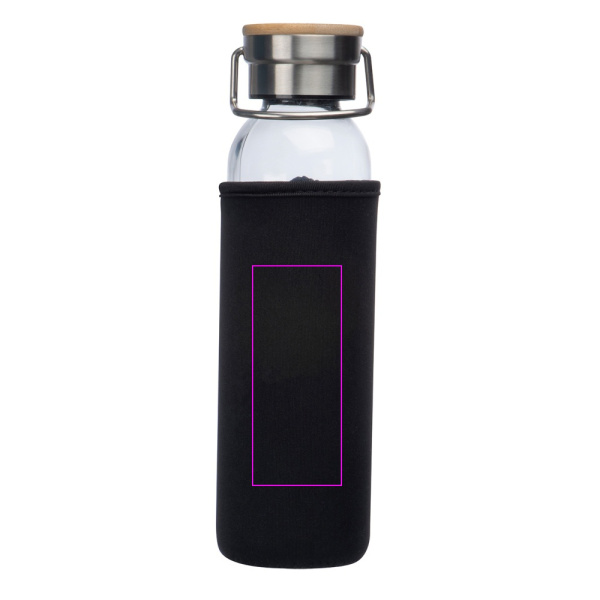 Lasipullo holkilla 600 ml RAMONA: Print area 6 · DTF1