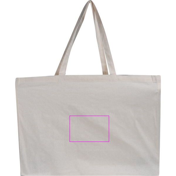 XXL shopping bag 140 g/m2 HUGON: Print area 5 · DTF2
