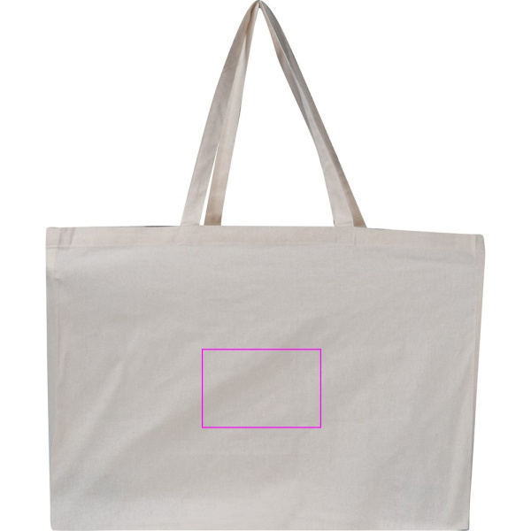 XXL shopping bag 140 g/m2 HUGON: Print area 6 · DTF2