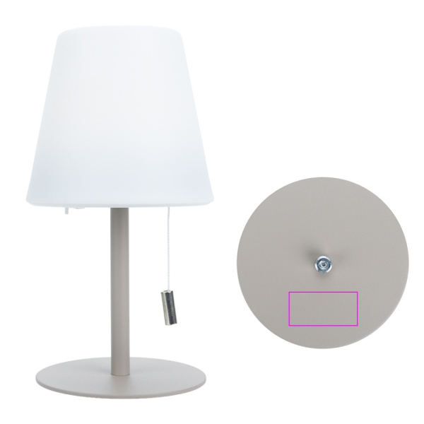 Krāsu mainoša lampa ALICIA: Print area 1 · L3