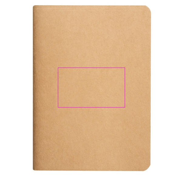 Anteckningsbok B7 linjerad TEODORO: Print area 1 · T2