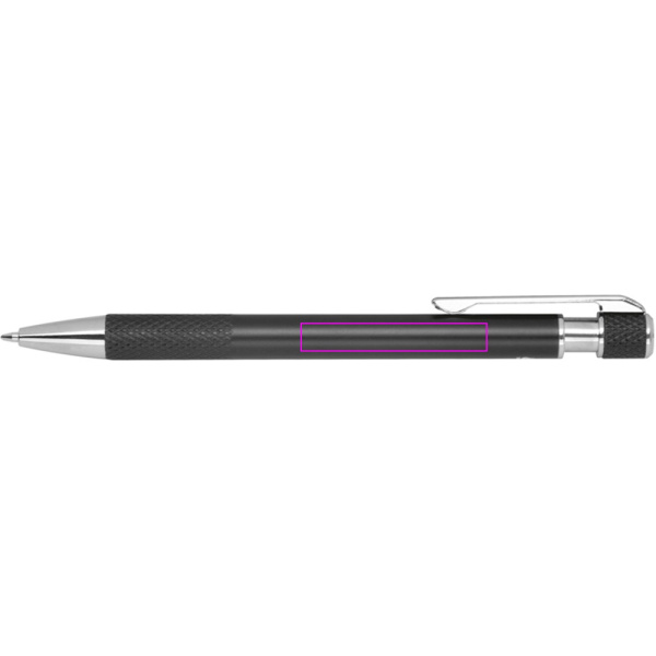 Recycled aluminum pen JULIO: Print area 1 · L0