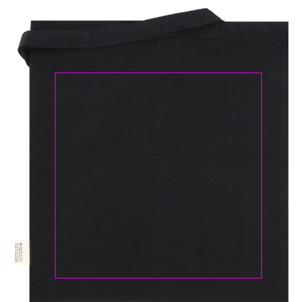 Baumwolltasche mit langen Henkeln, 180 g/m², aus recycelten Materialien, GLEN: Print area 8 · DTG3
