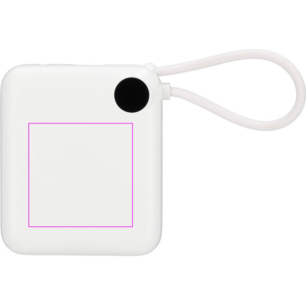 Power Bank 10000 мАч, быстрая зарядка 22,5 Вт: Print area 1 · DC1