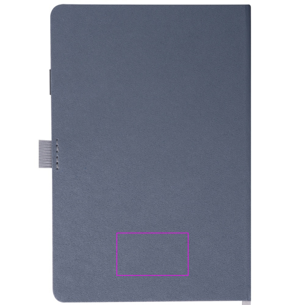 Linijuotas užrašų knygutė su 16 GB USB atmintine FRANCESCO: Print area 2 · T3