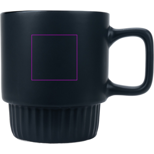 Keraminis puodelis 300 ml AURELIA: Print area 1 · T4