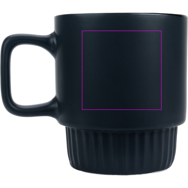 Keraminis puodelis 300 ml AURELIA: Print area 4 · C1A