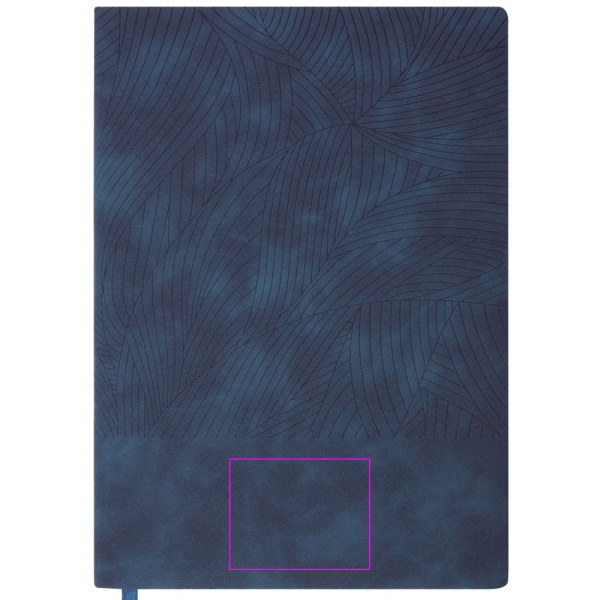 Lined notebook A5 BETH: Print area 5 · HS