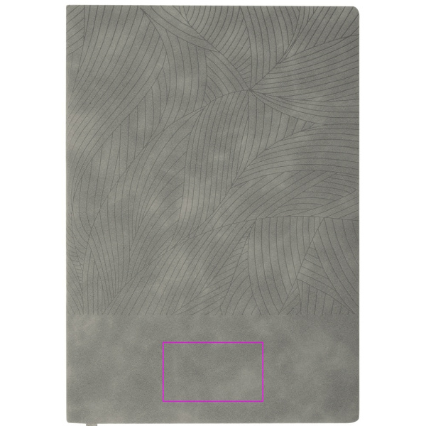 Lined notebook A5 BETH: Print area 2 · T3