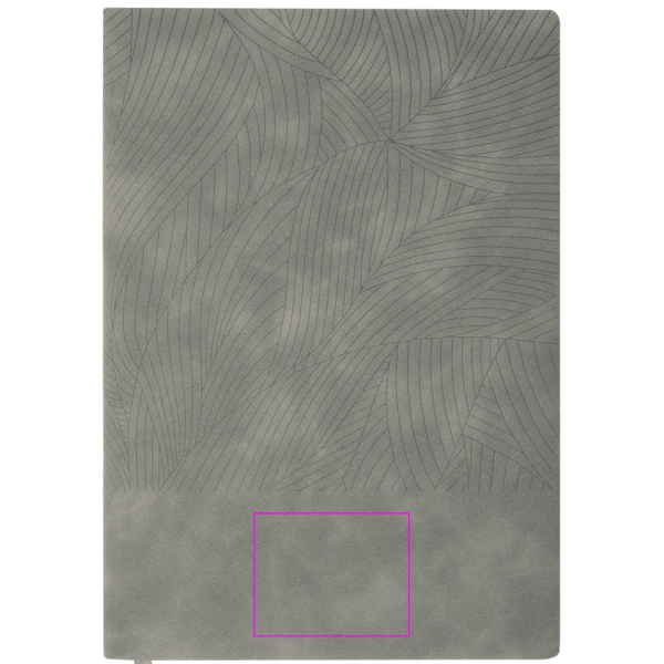 Lined notebook A5 BETH: Print area 6 · HS