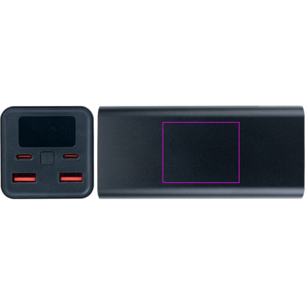 Powerbank 20 000 mAh GERALDINE: Print area 5 · T4