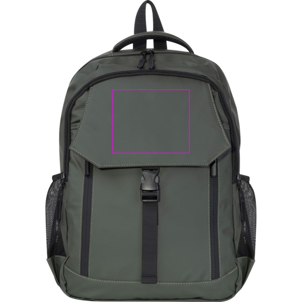Laptop backpack GERDA: Print area 1 · S2