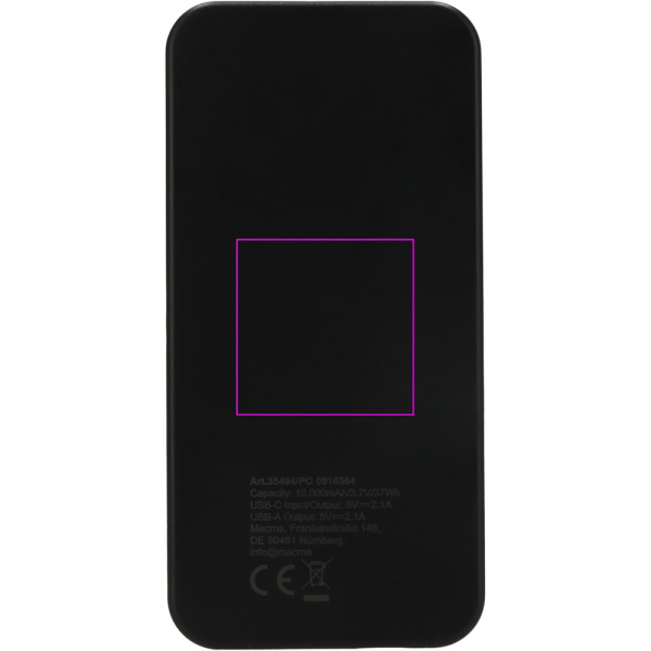 Powerbank 10 000 mAh PRESTON: Print area 2 · T3