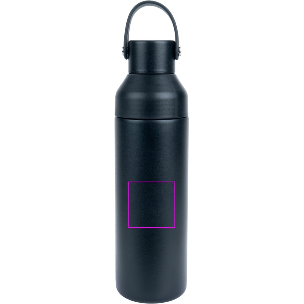 Thermal bottle 480 ml GUIDO: Print area 1 · L3