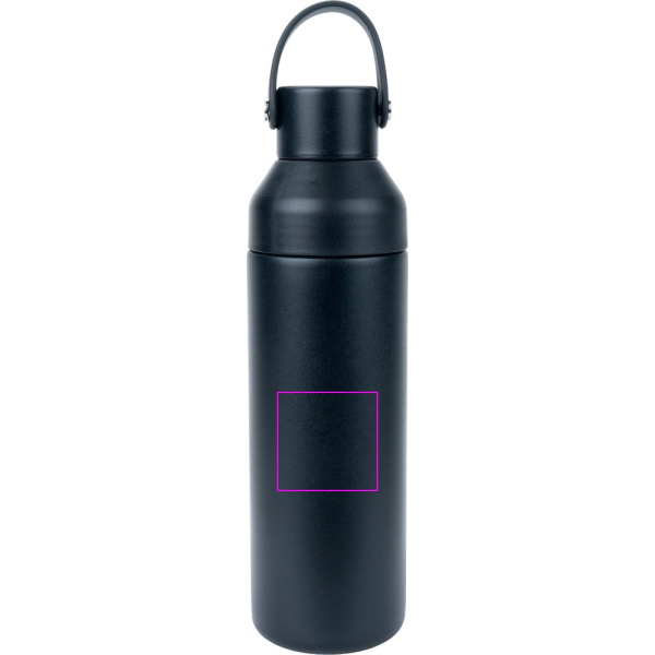 Thermal bottle 480 ml GUIDO: Print area 2 · L3