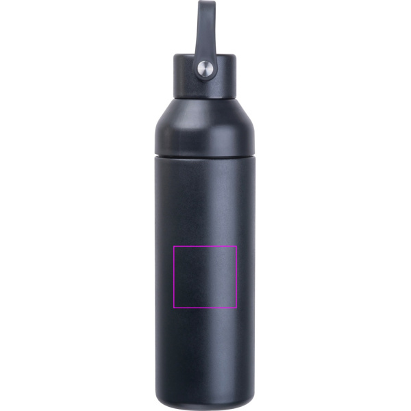 Thermal bottle 480 ml GUIDO: Print area 3 · L3